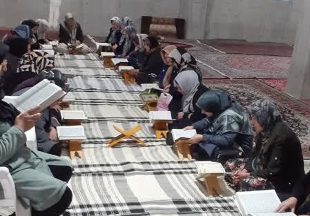 برگزاري ختم قرآن براي آزادي غزه در کانون سلاله طيبه سنندج