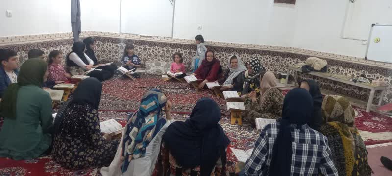 برگزاري اردوي «شبي در مسجد» در کانون چهاريارنبي سنندج