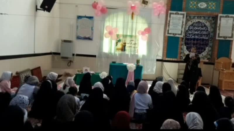 جشن ميلاد حضرت معصومه (س) در کانون عليبنابيطالب روستاي گنداب عليا