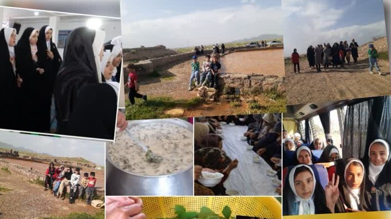 اردوي يکروزه کانون شهداي طوغان به امامزاده سيد جلالالدين